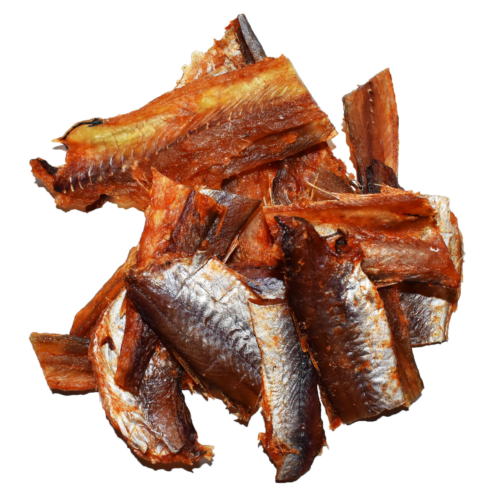 Янтарная рыбка кусочки с перцем Image