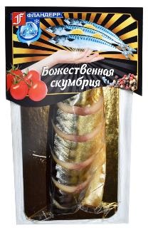 "Божественная" скумбрия пряного посола 250 г (скин упаковка) Image